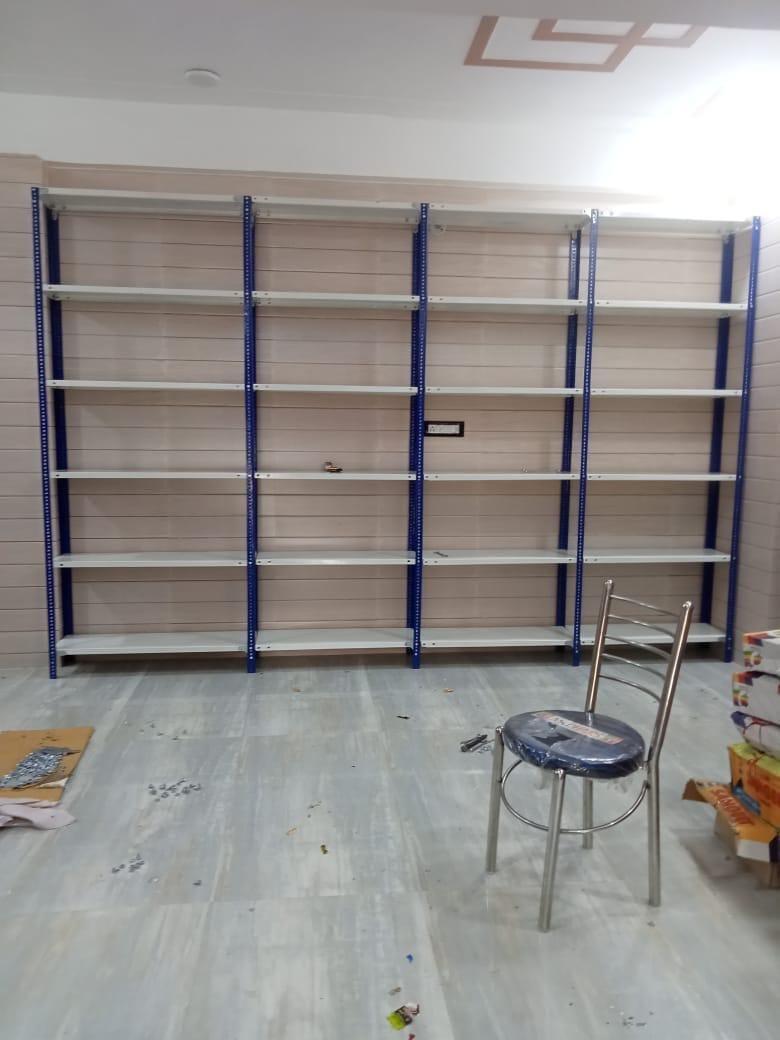Wall unit for a shop front fitted in Dehradun, Uttarakhand
